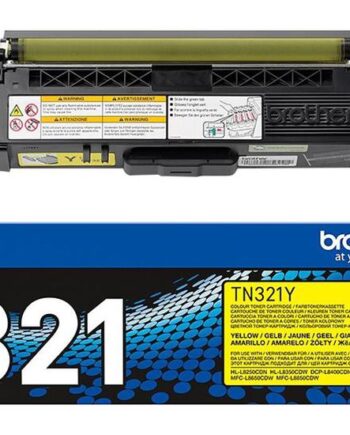 Brother Tn321y Gul Original Tonerpatron