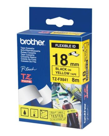 Brother Tze-fx641 Fleksibel Tape   Kassette    Rulle      Cm