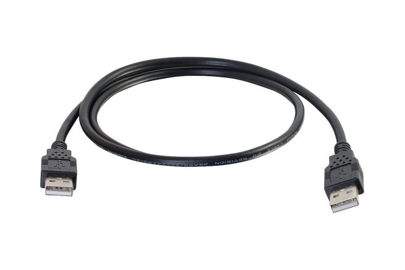 C2g 3ft Usb Cable Usb To Usb Cable Usb Black Usb-kabel Usb Til Usb