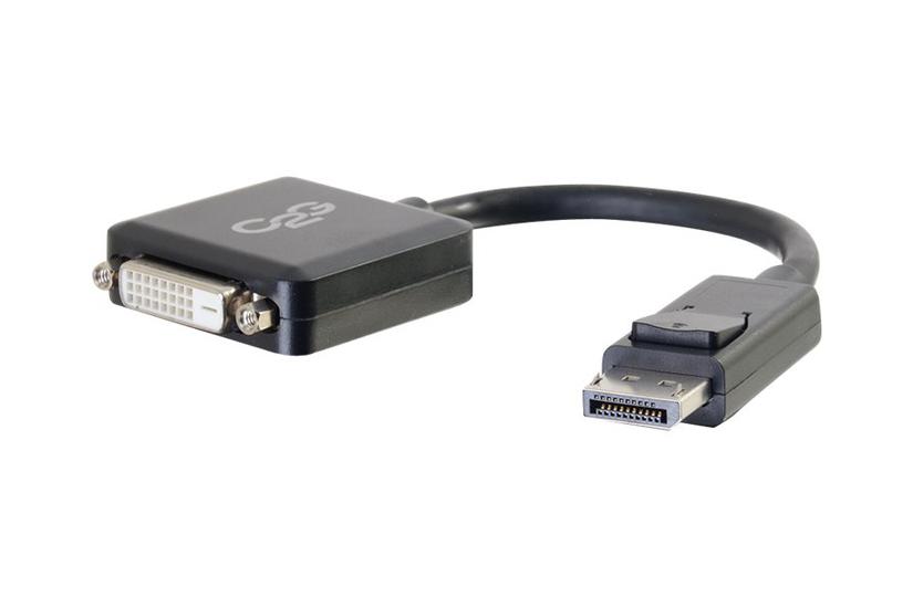C2g 8in Displayport To Dvi- Adapter Dp To Dvi Adapter Black Videoadapter