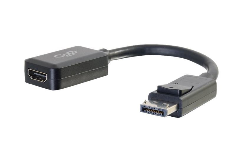 C2g 8in Displayport To Hdmi Adapter Dp To Hdmi Adapter 1080p Black Videoadapter Displayport Hdmi 20 Cm