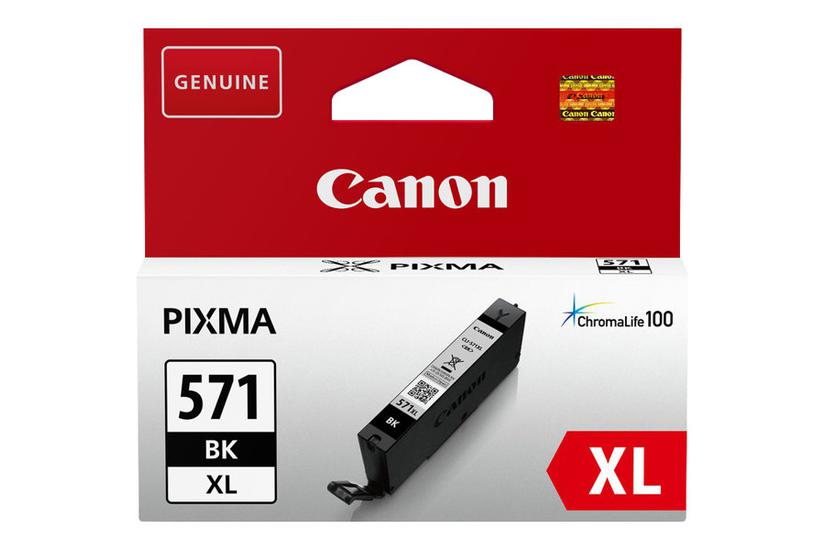 Canon Cli-571bk Højtydende Sort Original Blækbeholder