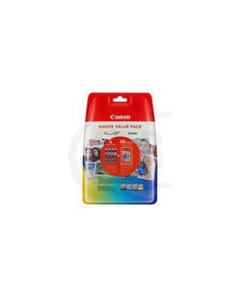 Canon Cli-526       Bk Photo Value Pack   Pakker Gul  Cyan  Magenta  Sort Original Blækbeholder   Papirsæt