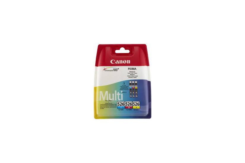 Canon Cli-526 Multi Pack Pakker Gul Cyan Magenta Original Blækbeholder