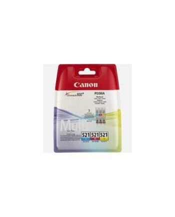 Canon Cli-521       Multi Pack   Pakker Gul  Cyan  Magenta Original Blækbeholder