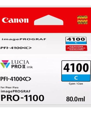 Canon Pfi-4100   Cyan Original Blækbeholder