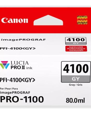 Canon Pfi-4100 Gy Grå Original Blækbeholder