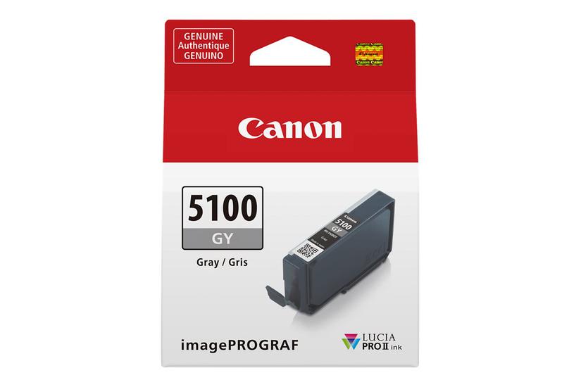 Canon Pfi-5100 Gy Grå Original Blækbeholder