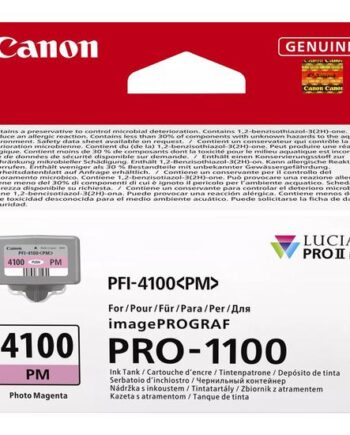 Canon Pfi-4100 Pm Fotomagenta Original Blækbeholder