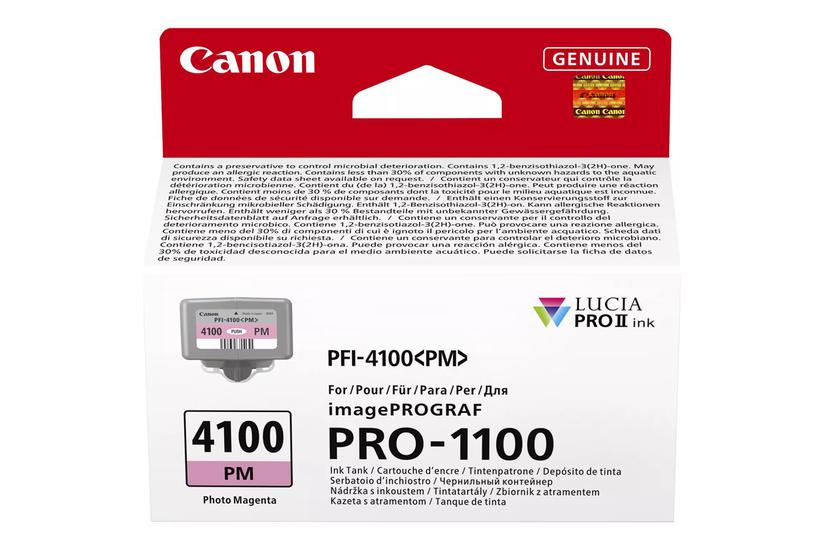 Canon Pfi-4100 Pm Fotomagenta Original Blækbeholder