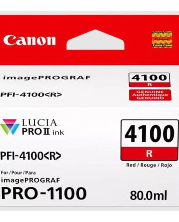 Canon Pfi-4100   Rød Original Blækbeholder