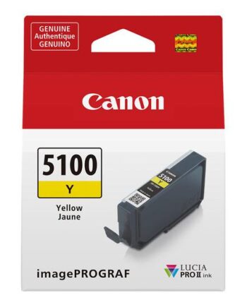 Canon Pfi-5100   Gul Original Blækbeholder