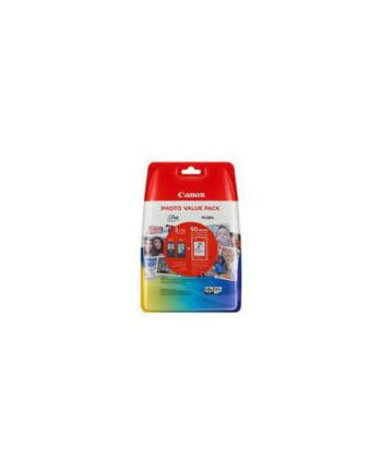 Canon Pg-540l X2 Cl-541  Photo Paper Value Pack   Pakker Sort  Farve  Cyan  Magenta  Gul  Original Blækpatron Papirsæt