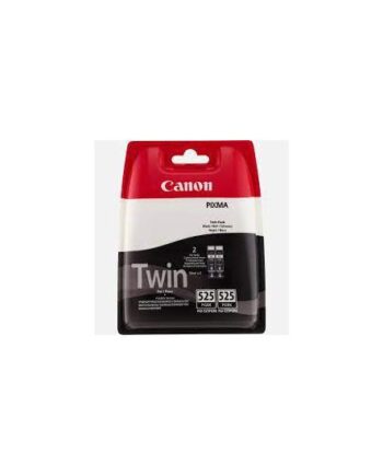 Canon Pgi-525pgbk Twin Pack   Pakker Sort Original Blækbeholder