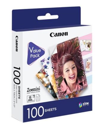 Canon Zink Fotopapir 100 Ark 50   76 Mm