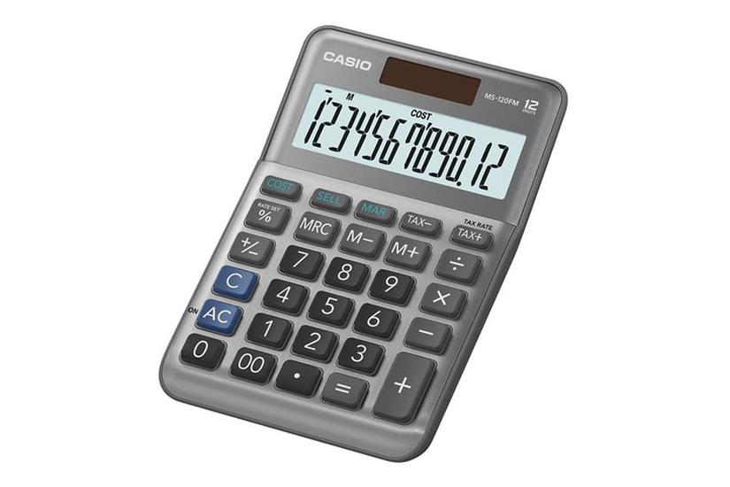 Casio Ms-120fm Skrivebords-regnemaskine