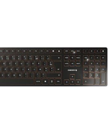 Cherry Dw 9100 Slim Sæt Med Mus Og Tastatur Fransk Sort Bronze Indgangsudstyr