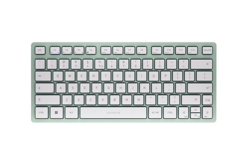 Cherry Kw 7100 Mini Bt Tastatur Qwerty Europa Agavegrøn Indgangsudstyr