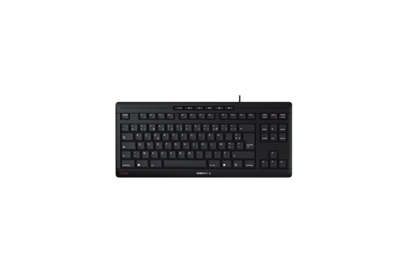Cherry Stream Keyboard Tkl Tastatur Usa Med Euro-symbol Sort Indgangsudstyr