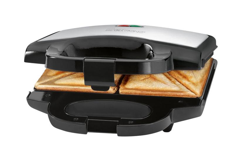Clatronic St 3778 Sandwichtoaster Sort Rustfrit Stål