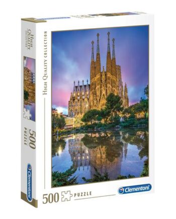 Clementoni High Quality Collection Barcelona Puslespil 500 Stykker 49   36 Cm 10 år Og Op