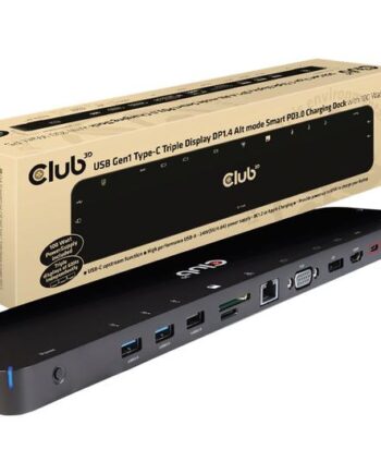 Club 3d Csv-1565 Dockingstation Usb-  Vga  Hdmi  Dp 1gbe