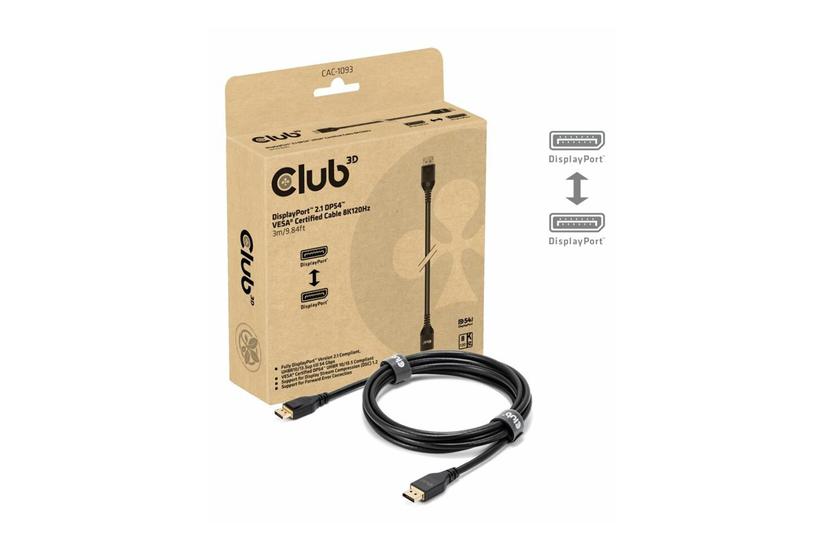 Club 3d Displayport Kabel Displayport Til Displayport