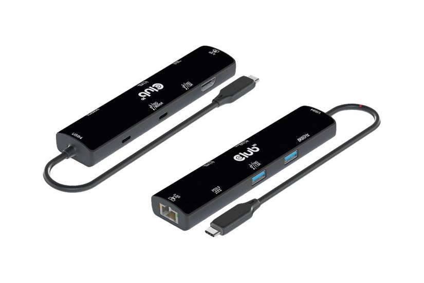 Club 3d -in- Hub Dockingstation Usb4 Hdmi 1gbe