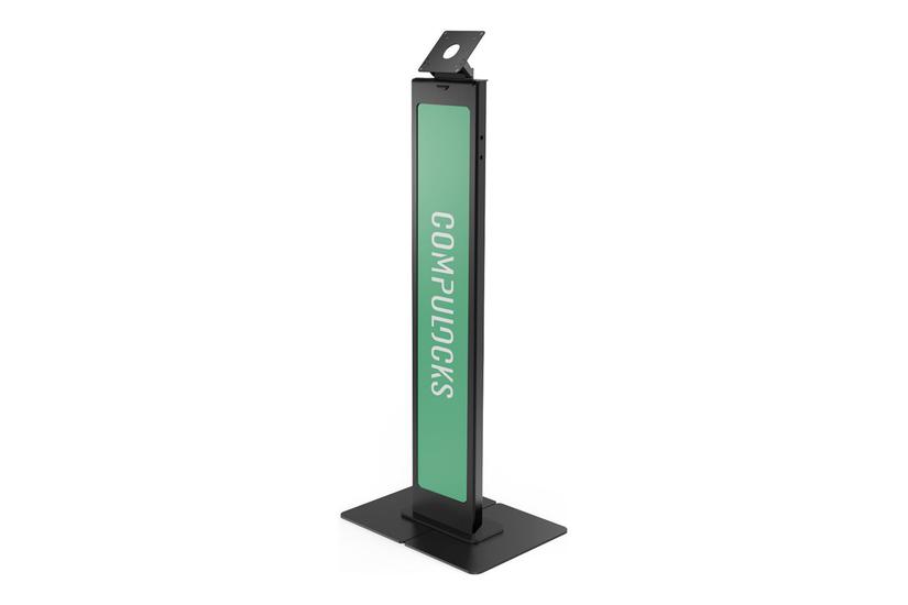 Compulocks Brandable Vesa Floor Stand For Screens Up To 32 Inches Stativ For Lcd Display Brandbar Med Stor Baseplade Sort