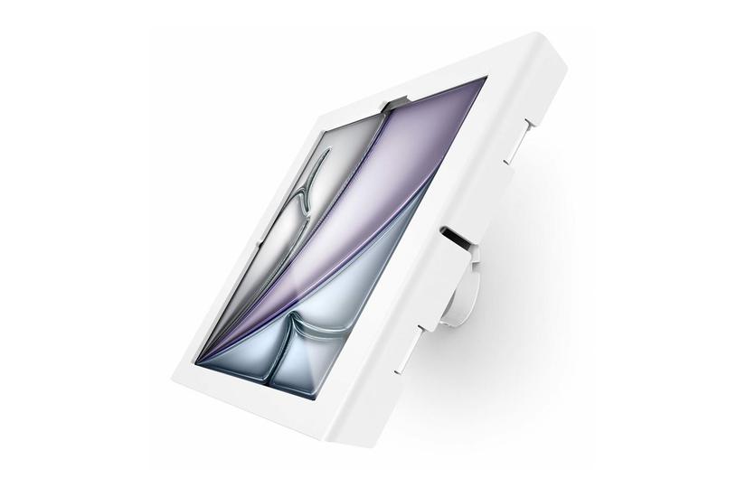 Compulocks Ipad Air M2 M3 13 Quot Apex Enclosure Tilting Wall Mount White Indelukke Eksponeret Front Bagsidekamera Og Sensorer For Tablet Hvid
