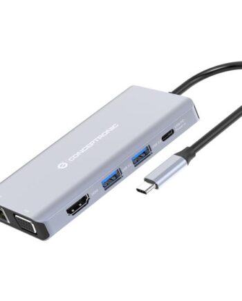 Conceptronic Donn20g Dockingstation Ledningsført Usb     Gen        Gen    Type-  Grå