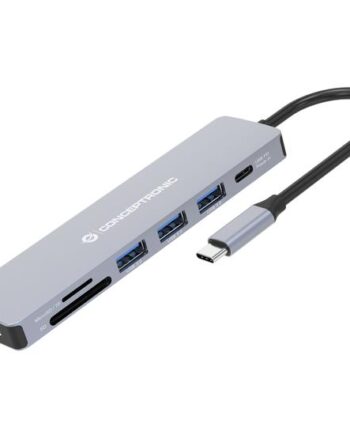 Conceptronic Donn19g Dockingstation Ledningsført Usb     Gen        Gen    Type-  Grå