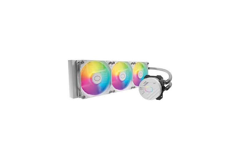 Cooler Master Masterliquid 360l Core Argb White Edition Processors Flydende Kølesystem
