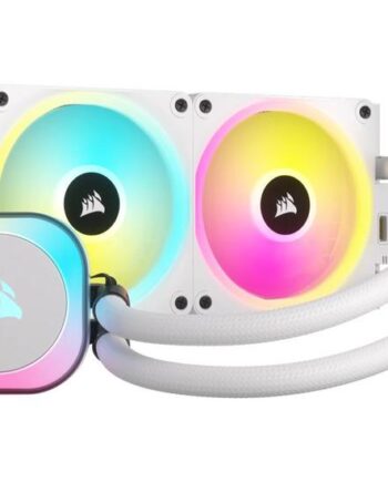 Corsair Icue Link H100i Rgb Liquid Cpu Køler Hvid