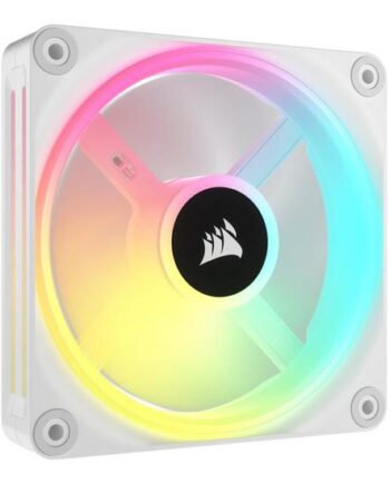 Corsair Icue Link Qx120 Rgb Fan Hvid Kabinet Køler 120 Mm 37 Dba