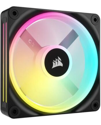 Corsair Icue Link Qx120 Rgb Fan Sort Kabinet Køler 120 Mm 37 Dba