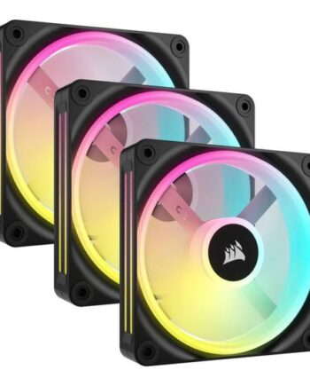 Corsair Icue Link Qx120 Rgb Fan Sort Kabinet Køler 120 Mm 37 Dba   Stk