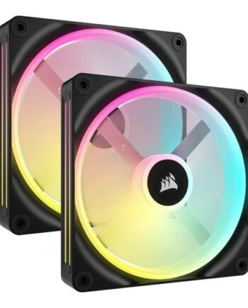 Corsair Icue Link Qx140 Rgb Fan Sort Kabinet Køler 140 Mm 37 Dba   Stk