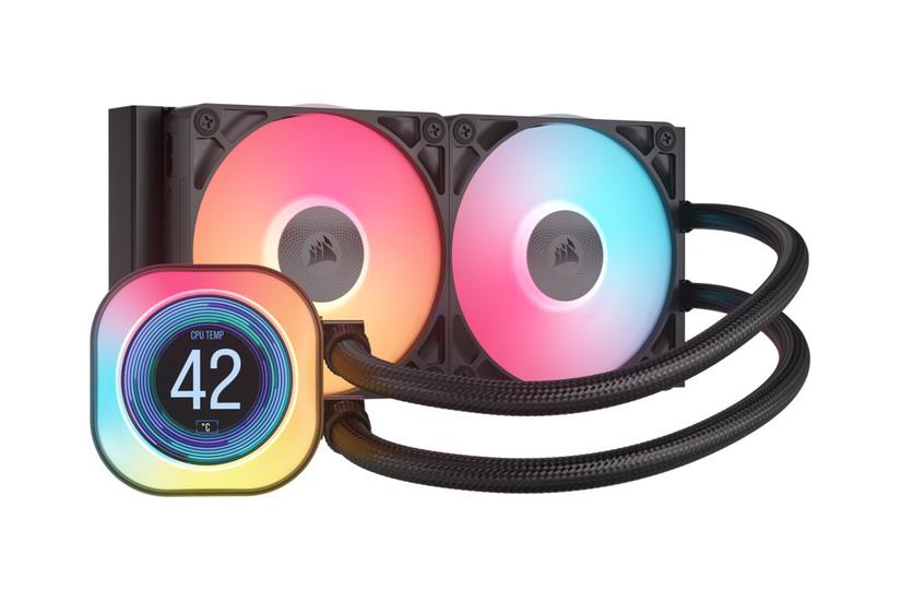 Corsair Icue Link Titan 240 Rx Lcd Processors Flydende Kølesystem