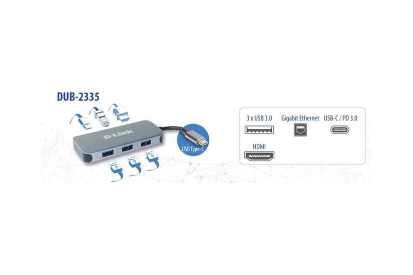 -link Dub-2335 Dockingstation Usb- Thunderbolt Hdmi