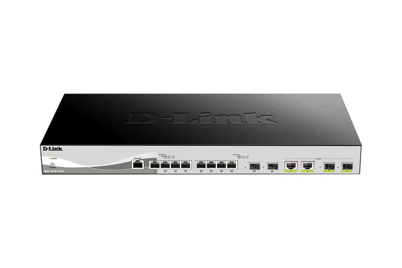 -link Dxs 1210-12tc Switch 12 Porte Smart Monterbar På Stativ