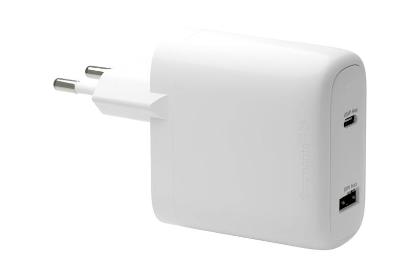 Dbramante1928 Re-charge Strømforsyningsadapter 24 Pin Usb- Usb 65 Watt
