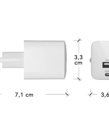 Dbramante1928 Re-charge Strømforsyningsadapter Usb  24 Pin Usb-  30 Watt