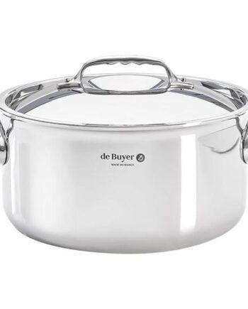 De Buyer 3742 24 Sovsegryde       Rund Rustfrit Stål