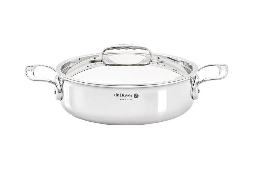 De Buyer 3741 20 Sovsegryde Rund Rustfrit Stål
