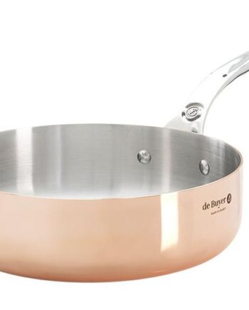 De Buyer 6230 20 Stegepande Sauteringspande Rund