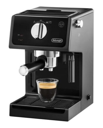 De Longhi Ecp 31 21 Kaffemaskine Med Mælkeskummer 15 Bar Sort