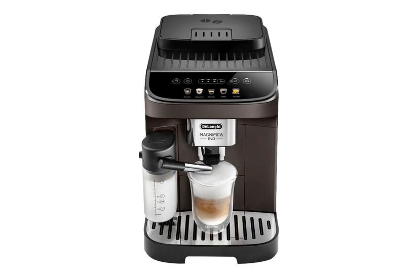 De Longhi Magnifica Evo Ecam293 61 Bw Automatisk Kaffemaskine Med Mælkeskummer 15 Bar Brun