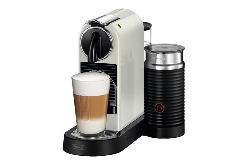 De Longhi Nespresso Citiz En 267 Wae Kaffemaskine Med Mælkeskummer 19 Bar Hvid
