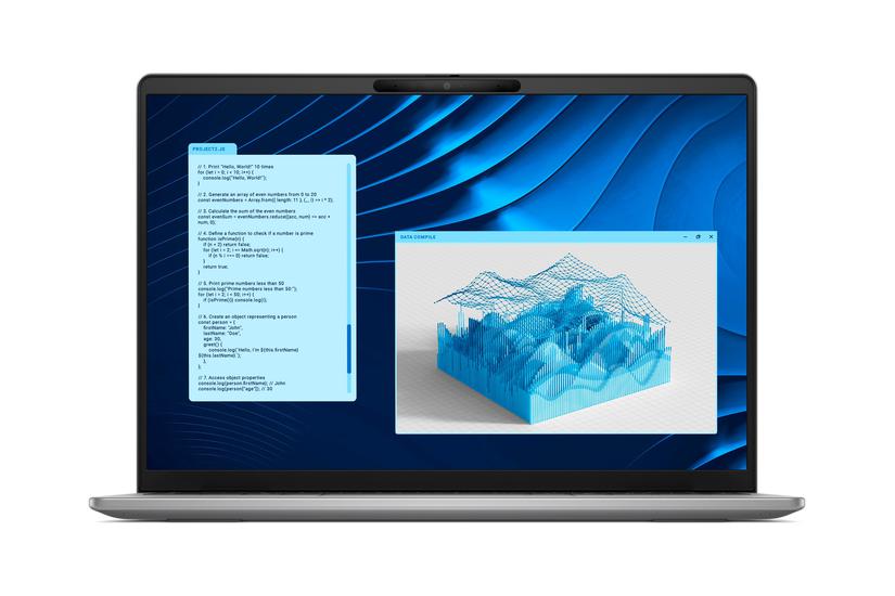 Dell Latitude 5455 Bærbar Pc Qualcomm Snapdragon Plus X1p-42-100 Ghz 16 Gb Lpddr5x 512 Gb Ssd 2230 Pcie Nvm Express Nvme Tredobbelt Niveau-celle Tlc 14 Ips